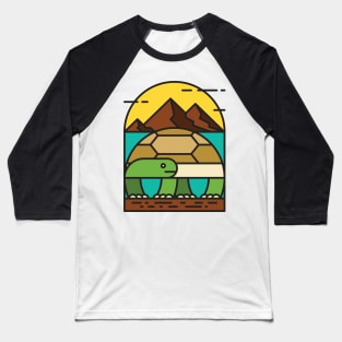 Sea Turtle Baseball T-Shirt